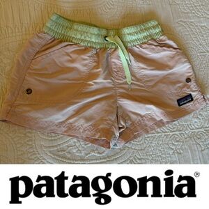 Patagonia Girls Costa Rica Baggies Shorts Size Small